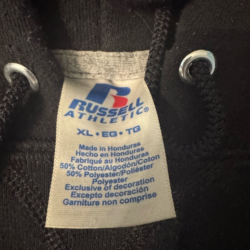 Russell Athletic Black Purdue Sweatshirt - Picture 3 of 3